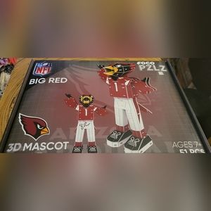 Big Red Arizona Cardinals PZLZ Mascot puzzle